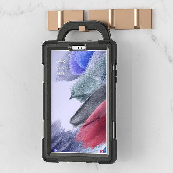 Gyerek tok Samsung Galaxy Tab A7 Lite, páncélozott, pánttal, kék
