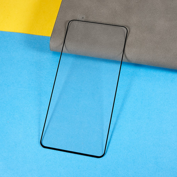 3D edzett üveg Motorola Moto G73 5G készülékhez, fekete
