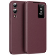 Flip tok Samsung Galaxy S25 Edge, Smart View Wallet, bordó