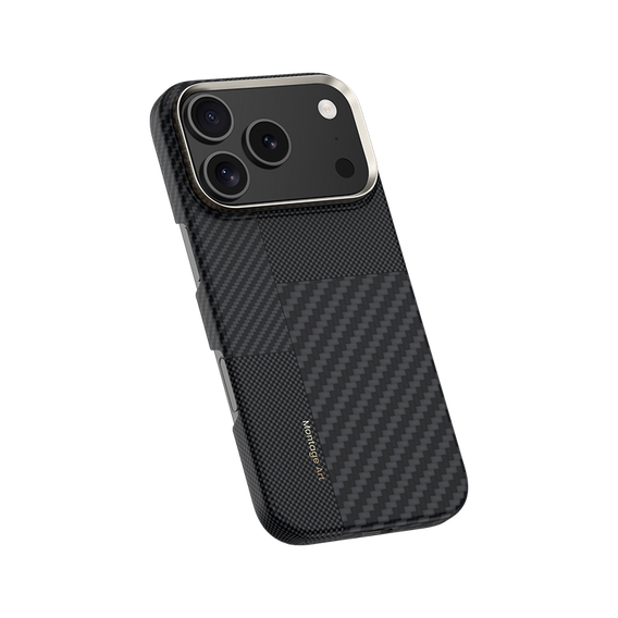 Benks Montage Magnetic Armor Air Kevlar tok fémkerettel iPhone 17 Pro készülékhez