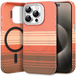 Tok iPhone 15 Pro Max készülékhez, Frame Kickstand, MagSafe, Sunset Orange