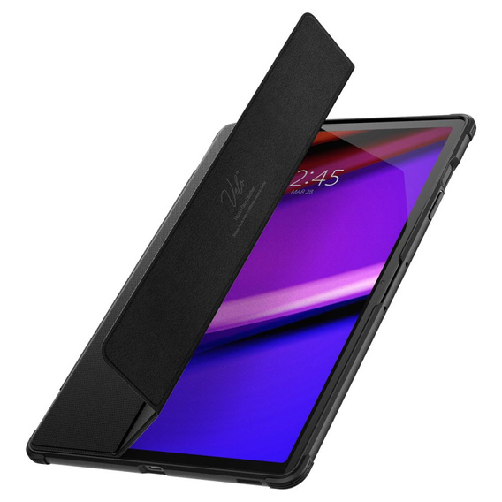 SPIGEN Rugged Armor Pro tok Samsung Galaxy Tab S9 FE+ 12.4" (X610/X616B) készülékhez – Fekete