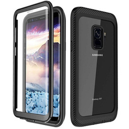 Tok Samsung Galaxy S9 készülékhez, Shockproof, fóliával, kék
