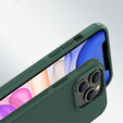 NILLKIN tok iPhone 14 Pro Max, Super Frosted Shield Case, zöld