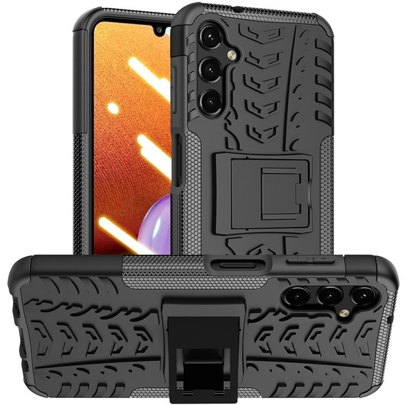 Telefontok a Samsung Galaxy A14 4G/5G, Tire Armor, fekete