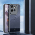 DuxDucis tok Motorola Edge 50 Neo / Motorola ThinkPhone 25, Aimo case, átlátszó / fekete