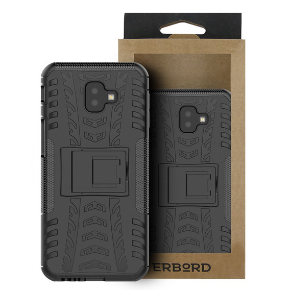 Telefontok a Samsung Galaxy J6+ Plus, Tire Armor, fekete