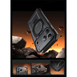 Supcase tok iPhone 17 Pro Max készülékhez, Unicorn Beetle Grip Mag, Fekete