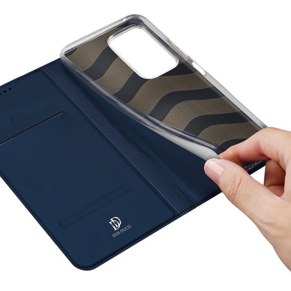 Dux Ducis Telefontok a Honor 200 Lite, Skinpro, sötétkék
