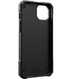 Urban Armor Gear Telefontok a iPhone 15 Plus, Monarch Pro Carbon MagSafe, fekete
