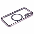Magnetic Dual Glass MagSafe tok iPhone 16, rózsaszín rose gold
