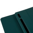 Tok + billentyűzet Samsung Galaxy Tab S7 T870/T875 / S8, Pen Slot, zöld