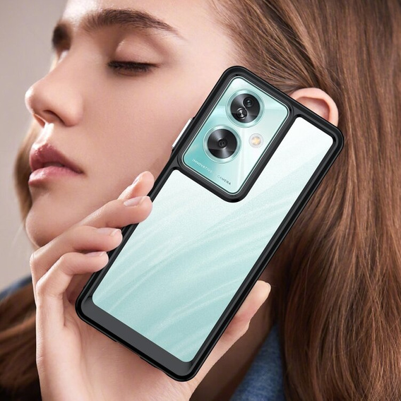 Telefontok a Oppo A79 5G, Fusion Hybrid, átlátszó / fekete