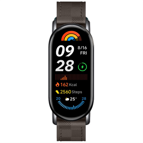 Bőrszíj a Xiaomi Smart Band 10 / 9 / 8 készülékhez