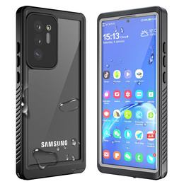 IP68 vízálló tok a Samsung Galaxy Note 20 Ultra, fekete