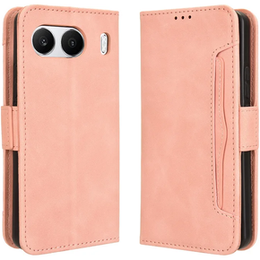 Pattintható tok a OnePlus Nord 4, Card Slot, rózsaszín