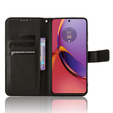 Flip tok Motorola Moto G84 5G-hez, Smart Magnet, fekete