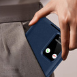 Flip tok Samsung Galaxy S25, Smart View Wallet, kék
