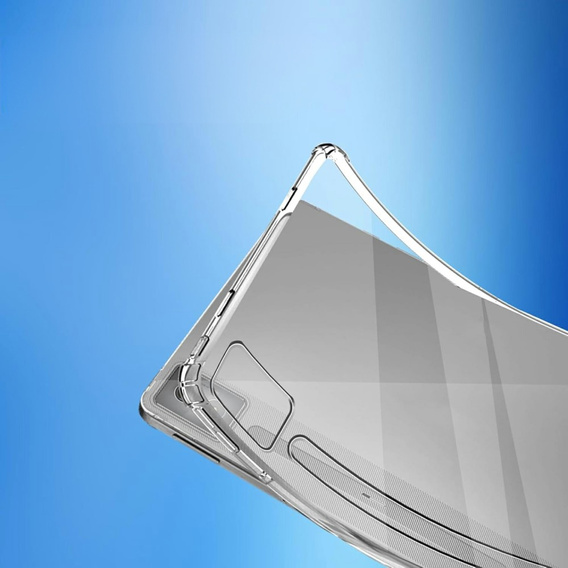 Tok Lenovo Idea Tab Pro 12.7" készülékhez, szilikon, átlátszó