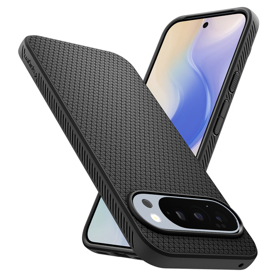 Spigen Liquid Air tok a Google Pixel 10 Pro XL készülékhez, matt fekete