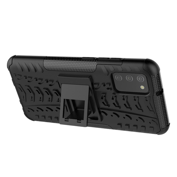 Telefontok a Samsung Galaxy A02s, Tire Armor, fekete