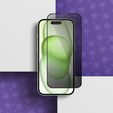 Shy Palm Privacy edzett üveg iPhone 15-hez