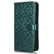 Flap tok Oppo Reno 11F 5G, Wallet Rhombus, zöld