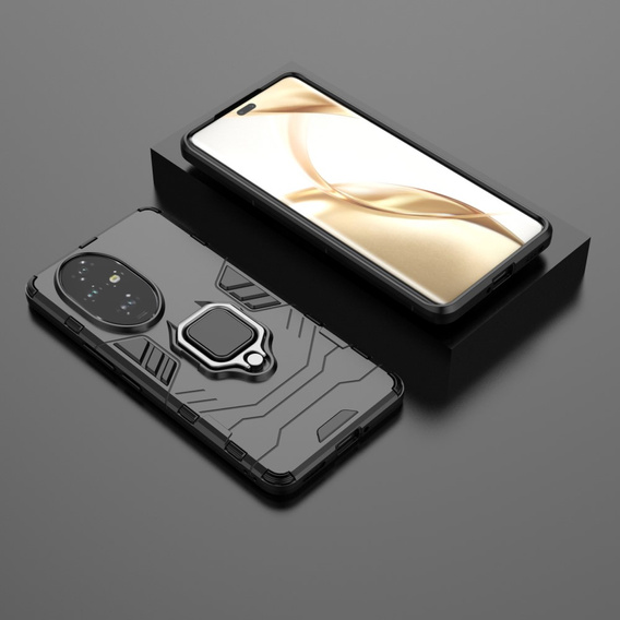 Telefontok a Honor 200 Pro 5G, Kickstand Ring, fekete