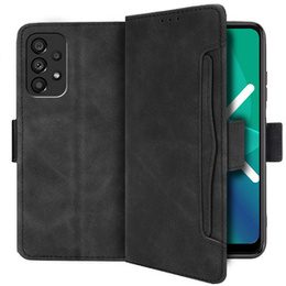 Pattintható tok a Samsung Galaxy A53 5G, Card Slot, fekete