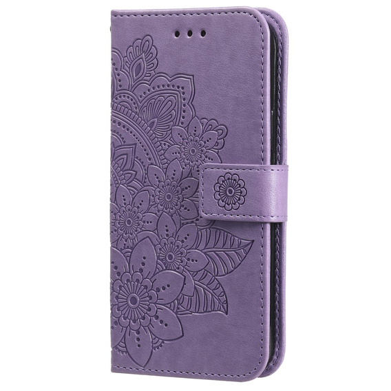 Pattintható tok a Xiaomi Redmi Note 13 5G, Mandala, lila