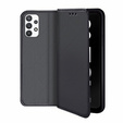 Pattintható tok a Samsung Galaxy A32 5G, Wallet Smart Magnet, fekete