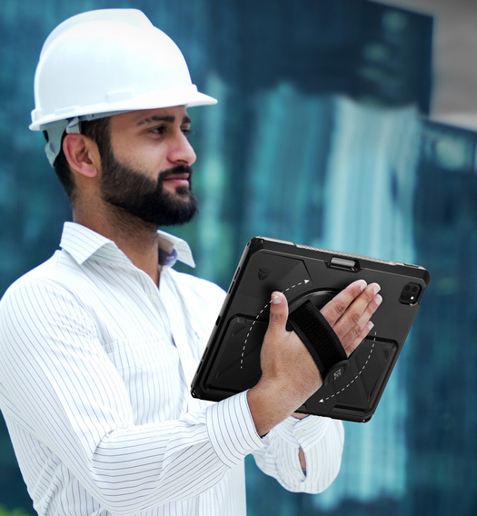 Dexnor 360° tok pánttal és tolltartóval iPad Pro 13" 2024 (7. generáció) készülékhez