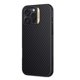 Tok iPhone 16 Pro Max, páncélozott Nillkin, Carbon Fiber, Magsafe, arany
