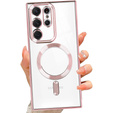 Telefontok a Samsung Galaxy S22 Ultra, MagSafe Hybrid, rózsaszín rose gold