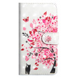 Pattintható tok a Samsung Galaxy A10, Wallet, Cat & Tree