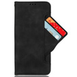 Pattintható tok a Honor Magic 6 Pro 5G, Card Slot, fekete