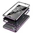 Tok Samsung Galaxy S23, Magnetic Dual Glass, lila