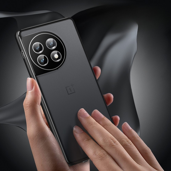 Tok OnePlus 11 5G, Magnetic Dual Glass, fekete