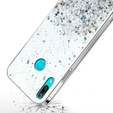 Telefontok a Huawei Y6 2019 / Honor 8A, Glittery, átlátszó