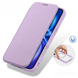 Dux Ducis tok iPhone 17-hez, Skin X Pro, patenttal, MagSafe-hoz, lila