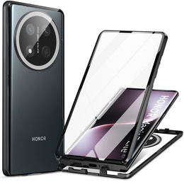 Tok Honor Magic 7 Lite, Magnetic Dual Glass, fekete
