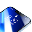 3D edzett üveg iPhone 14 Plus készülékhez, fekete