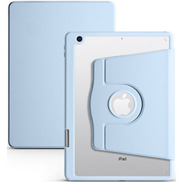 Tok iPad 10.2" 2021/2020/2019 (9/8/7 gen.), tolltartóval, 360°-os forgatható, kék