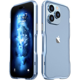 Teletok LUPHIE iPhone 14 Pro-hoz, Armor Bumper, kék