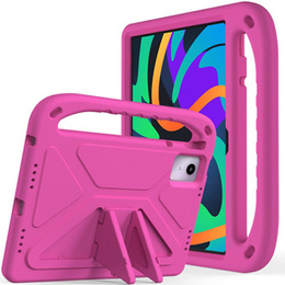 Gyermek tok Lenovo Tab M11, gyermek tok fogantyúval, rózsaszín