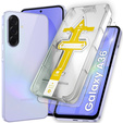 2x edzett üveg Samsung Galaxy A36, ERBORD Easy App Full Screen Protector