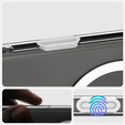 ERBORD MagSafe tok iPhone 16 Pro-hoz, aktív gomb, átlátszó + üveg a képernyőhöz