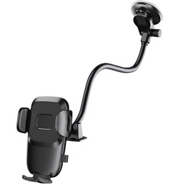 Autós szélvédő tartó, hosszú kar, 30 cm 4,7–7 hüvelykes telefonokhoz