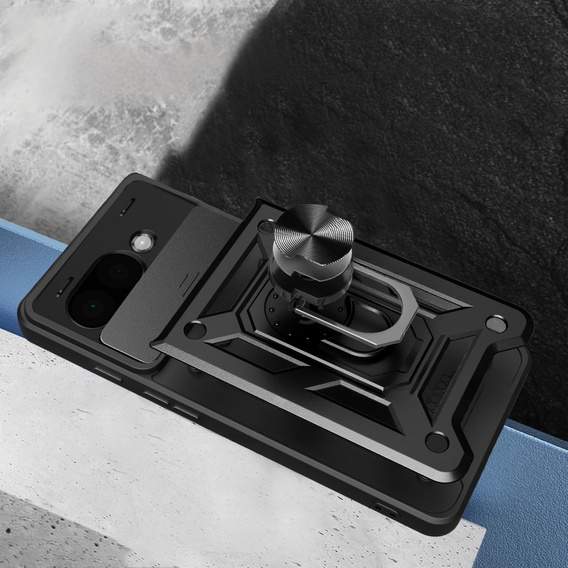 Telefontok a Google Pixel 9A, CamShield Slide, fekete