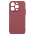 Telefontok a iPhone 15 Pro Max, Silicone Lite, piros